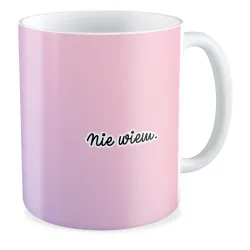 Kubek BEZ CENZURY Nie wiem